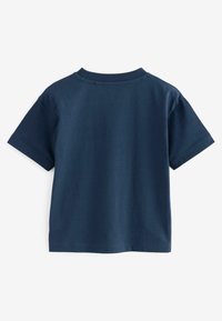 Next SHORT SLEEVE CHARACTER - T-shirts print - navy shark