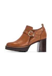 Botines camperos - camel