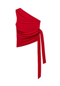 ONE SHOULDER - Top - red