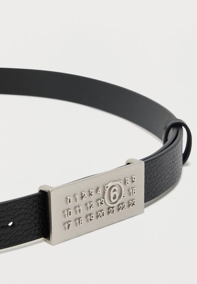 MM6 Maison Margiela NUMERIC BELT UNISEX - Öv - black