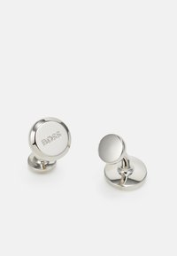 BOSS LOGO - Manschettenknopf - silver-coloured