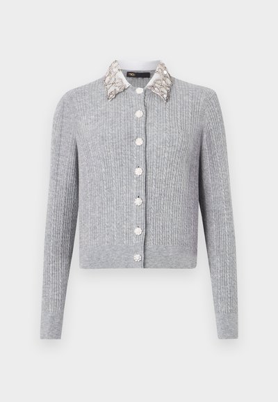 Maje MINIOU - Strickjacke - gris