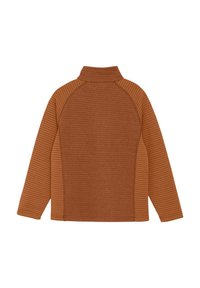 Color Kids STRIPED - Fleece trui - marmalade