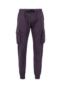 TWILL JOGGER - Cargobyxor - plum