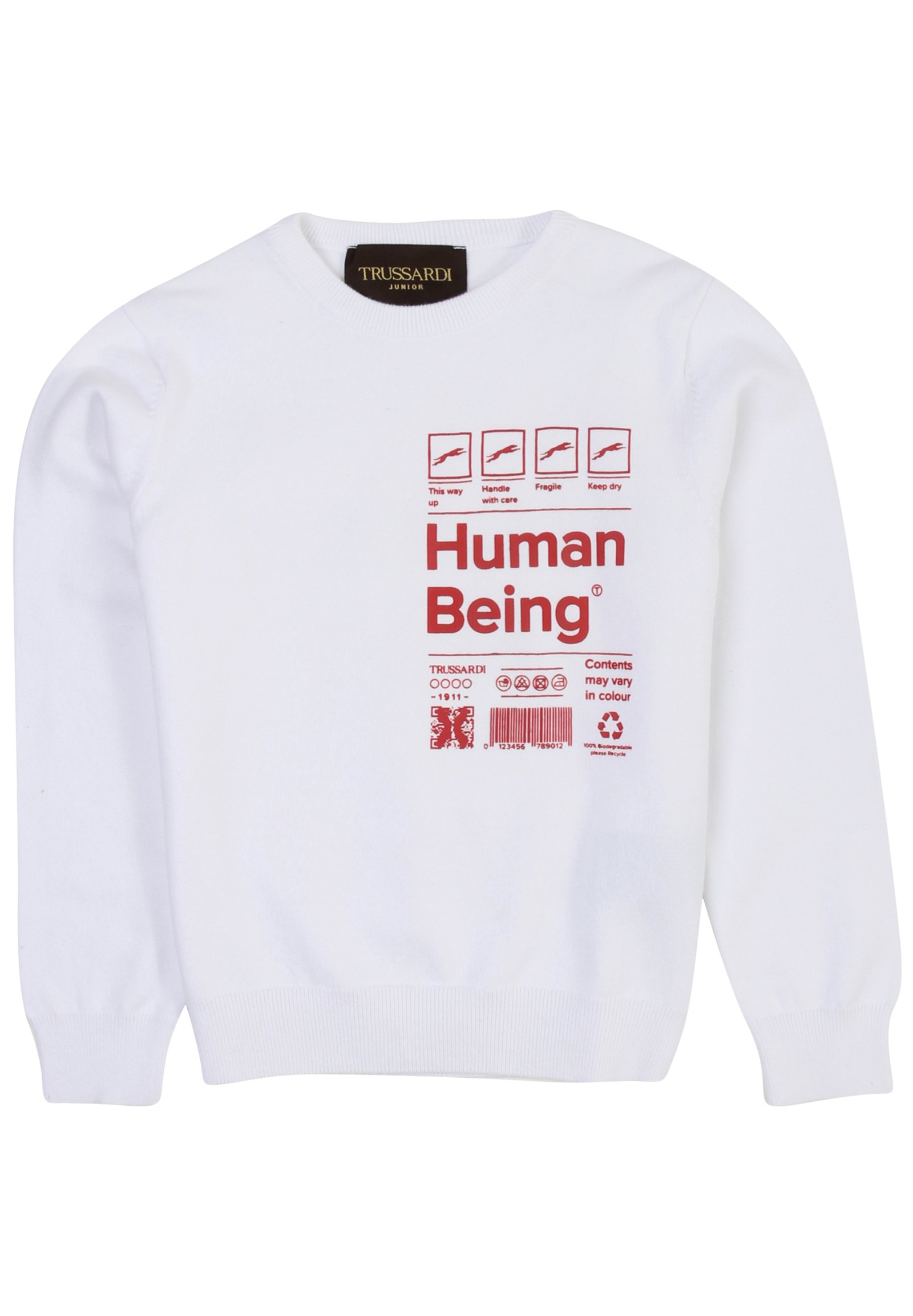 Trussardi Maglietta a manica lunga - white/bianco - Zalando.it
