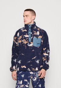 KAVU TEANNAWAY - Felpa in pile - blue/multi colour