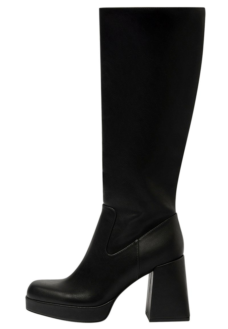 PULL&BEAR Laarzen zwart PULL&BEAR Laarzen zwart