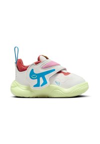 Nike Performance TEAM HUSTLE D 11 - Scarpe da basket - summit white/barely volt-coconut milk