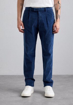 MENS PLEATED SMART - Pantalones - blues