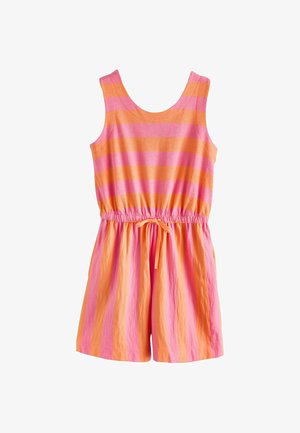 Next, Jumpsuit - pink/orange stripe