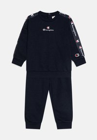 Champion RETRO SPORT CREWNECK SUIT UNISEX SET - Ikdienas džemperis - dark blue