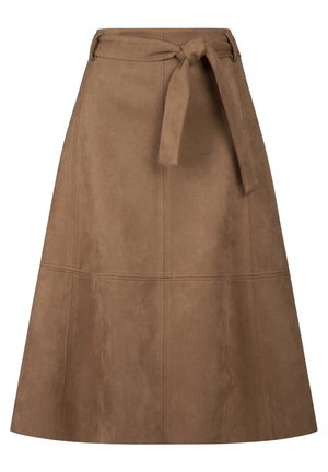 A-line skirt - brown