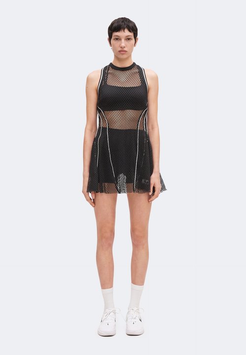 Nike Court Slam Dress 'Black Brilliant Orange White' (Women's) — foto 2