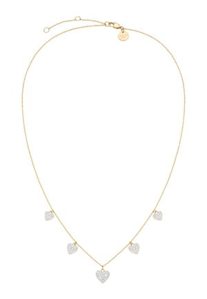 Rosefield MULTI HEARTS NECKLACE - Necklace - gold-coloured