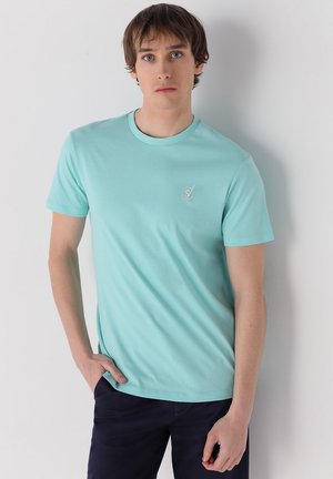 KURZARM - Basic T-shirt - grün
