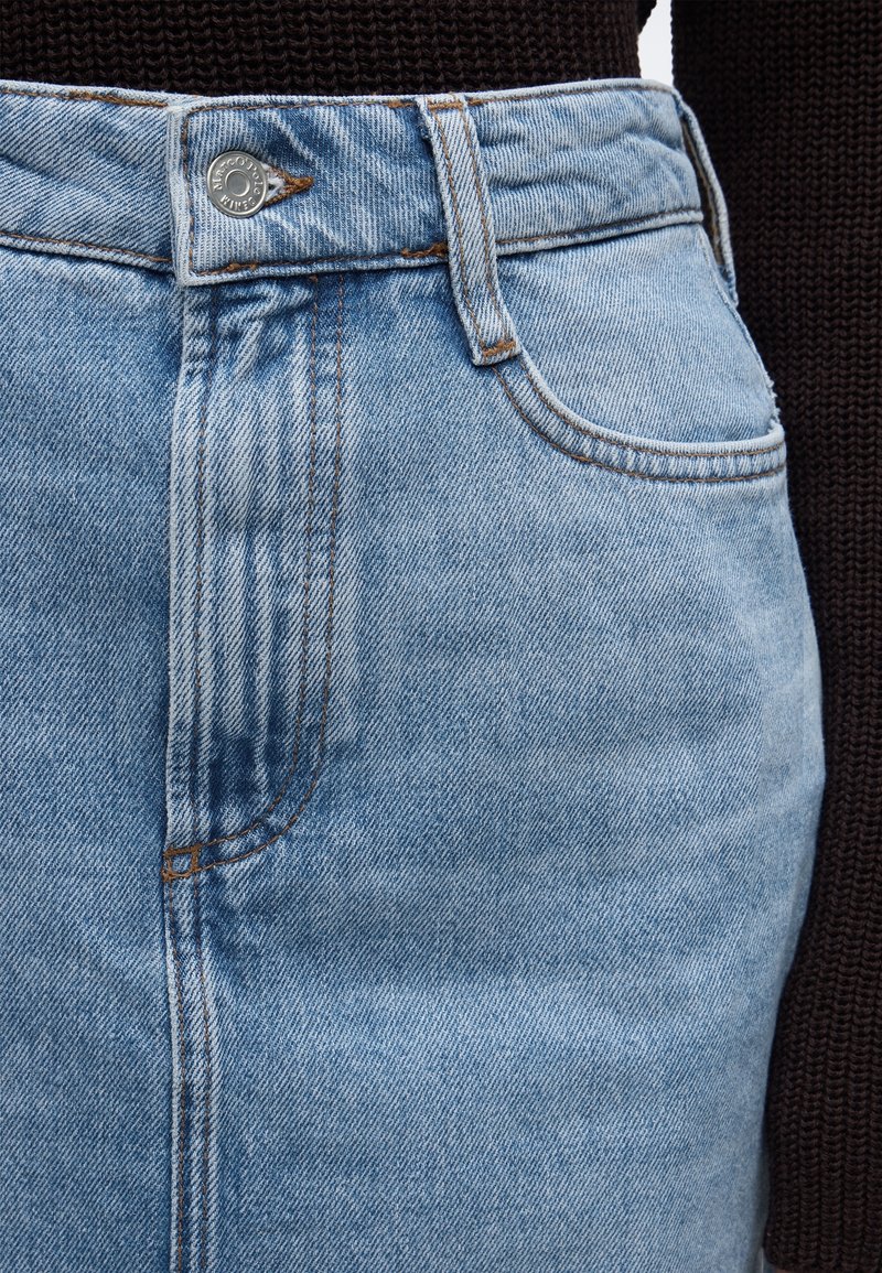 Marc O'Polo DENIM PINEAPPLE COLUMN SHAPE - Gonna di jeans - medium blue ...