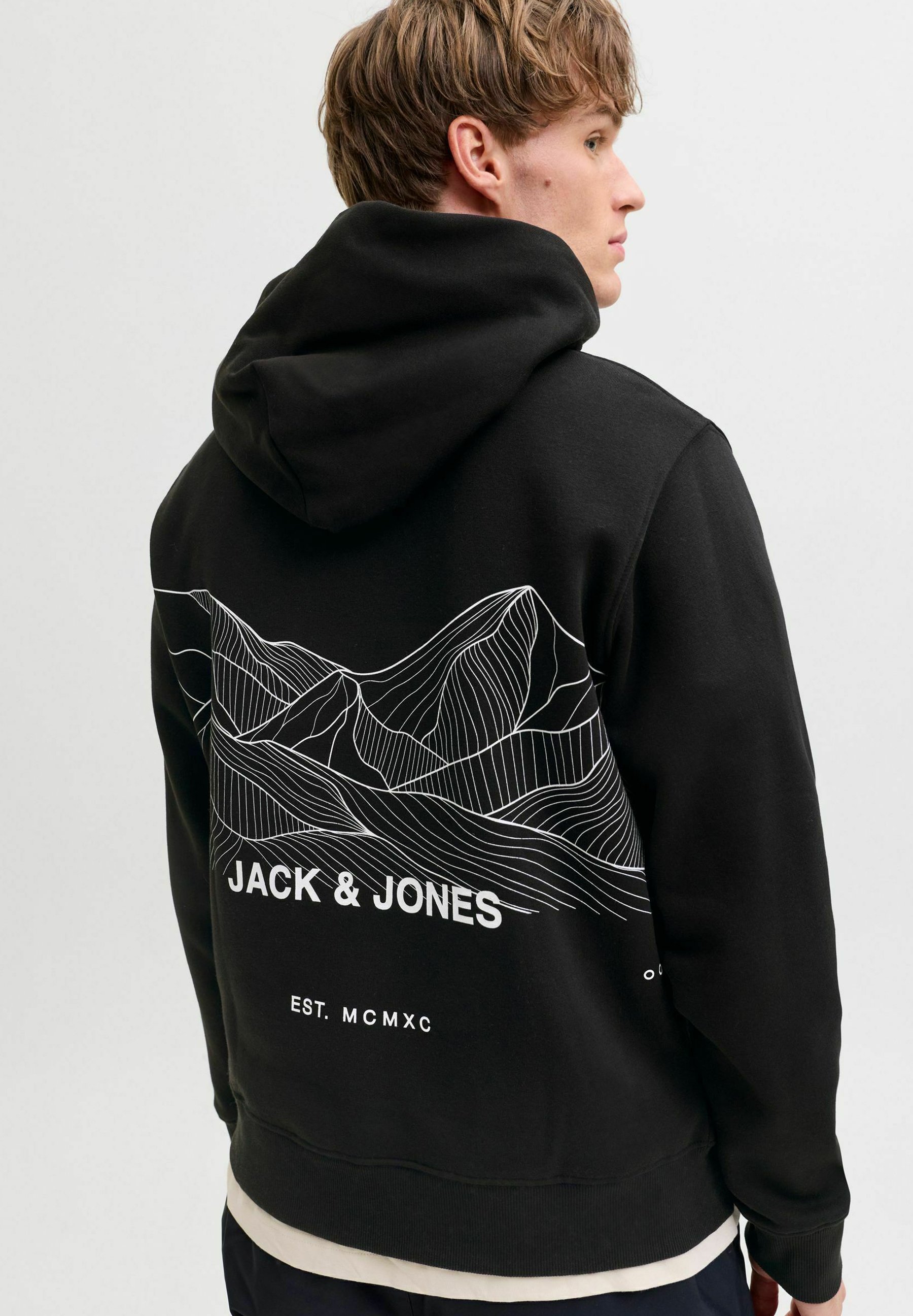 Sweat à Capuche Jack & Jones Pour Homme - Rouge - Taille L - Neuf Avec étiquettes