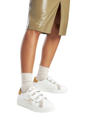Vanessa Wu, BASKETS MODE LUCIA - Baskets basses - blanc camel