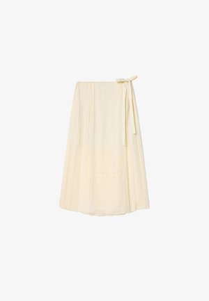 AllSaints, CLOVER SKIRT . - Pliceret nederdel /Nederdele med folder - tofu white
