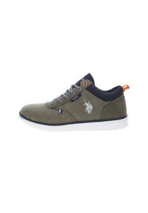 Sneakers - green dark blue orange
