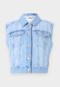 ONLROBYN VEST - Weste - light blue denim