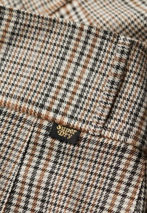 Superdry A-lijn rok - neutral tweed
