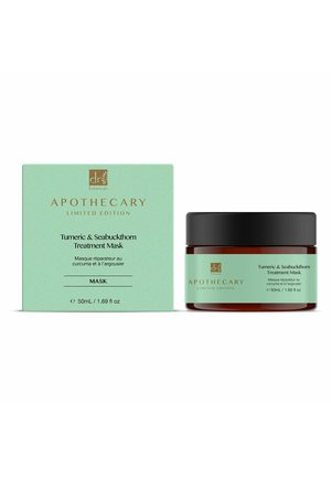 TURMERIC & SEABUCKTHORN SUPERFOOD RESTORING TREATMENT MASK 50ML - Gesichtsmaske - green