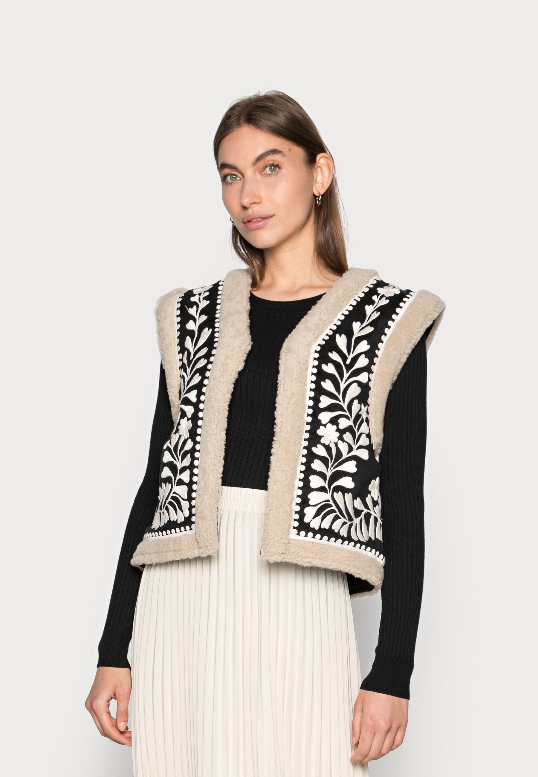 Fabienne Chapot JAMES GILET - Bodywarmer - black/zwart - Zalando.nl