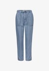 SLIM LEG JOGG PANTS IM LOOSE FIT - Jean droit - light blue soft wash
