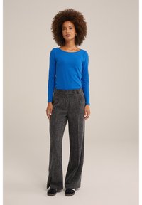 WE Fashion Majica z dolgimi rokavi - blue