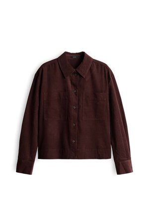OPUS, RELAXED FIT - Overhemdblouse - cherry jam