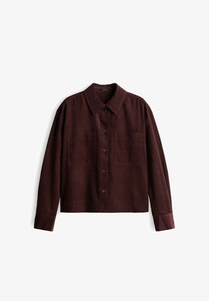 OPUS, RELAXED FIT - Hemdbluse - cherry jam