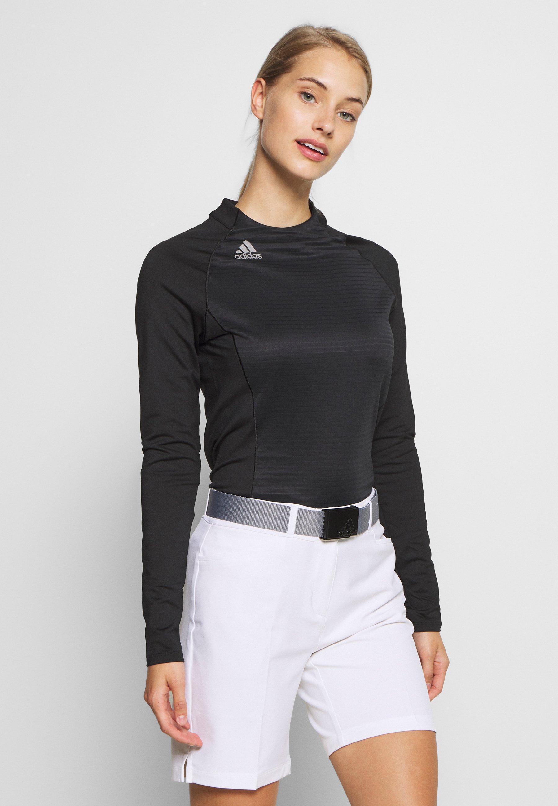 adidas Golf CLOLDREADY MOCK - Longsleeve - black/Zwart - Zalando.nl