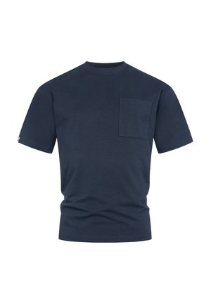 INDICODE JEANS, INWIWA T-SHIRT - T-shirts basic - navy