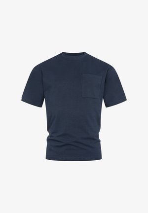 INDICODE JEANS, INWIWA T-SHIRT - T-shirts basic - navy
