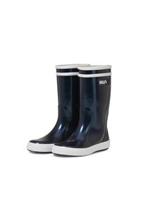 Aigle LOLLY IRRISE - Stivali di gomma - metallic blue