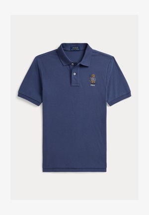 Polo Ralph Lauren, POLO BEAR COTTON MESH POLO SHIRT 7-14Y - Poloshirts - old royal