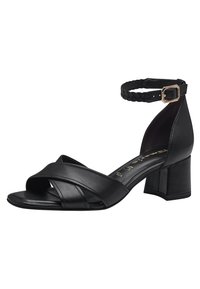 Tamaris Páskové sandály  - black
