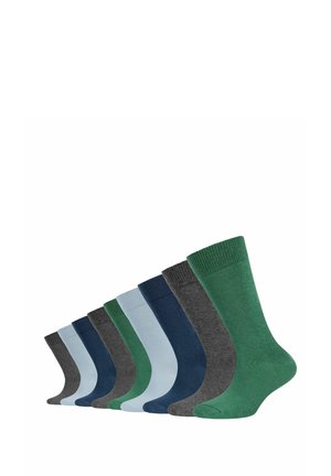 ONLINE ESSENTIAL 9 PACK - Calze - frosty green