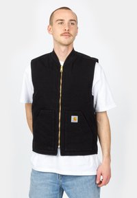 Carhartt WIP - Waistcoat - black rinsed Thumbnail Image 1