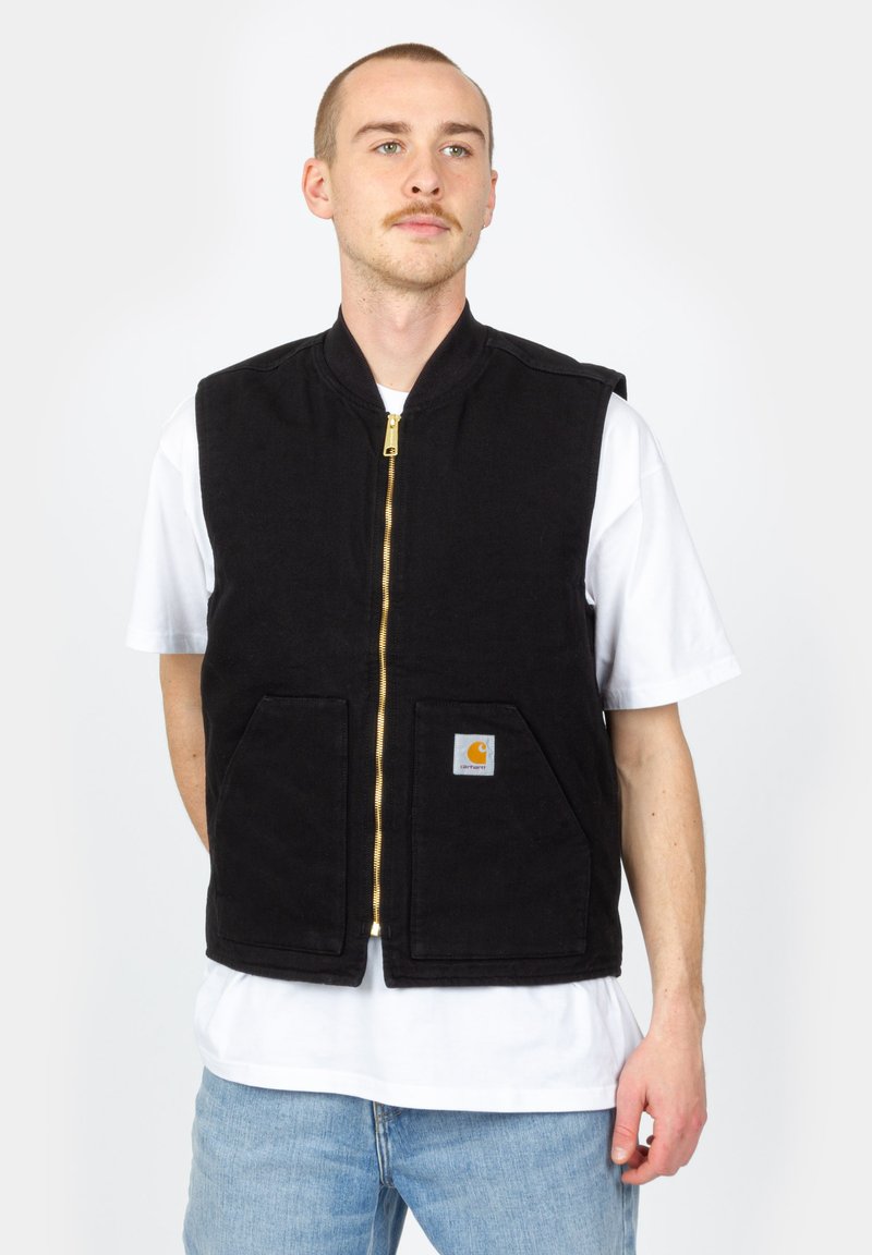 Carhartt WIP - Waistcoat - black rinsed, Enlarge