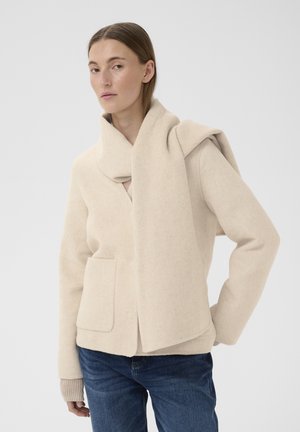 HAIZLEY SCARF - Kardigán - ecru