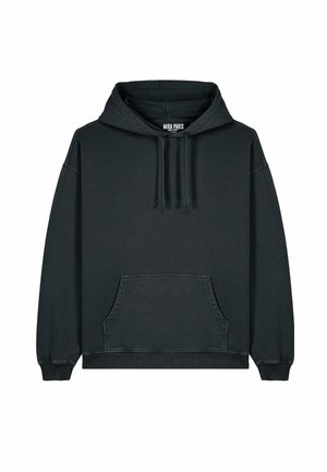 Mira Paris, MI AMOR BACK EMBROIDERY VINTAGE - Kapuzenpullover - black denim