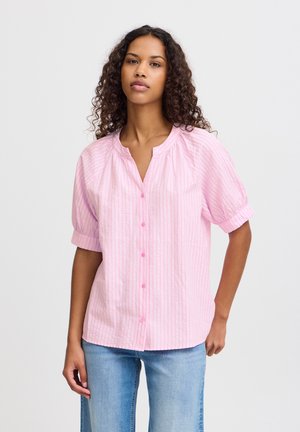 ICHI IXDARLA - Blúzka - pink lady stripe