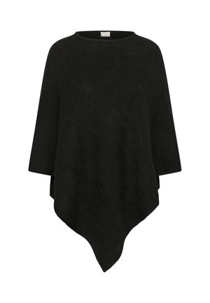 Kaffe Curve, KCPONCHO - Pláštenka - black deep cc