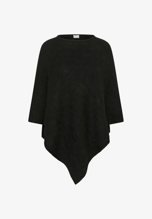 Kaffe Curve, KCPONCHO - Cape - black deep cc