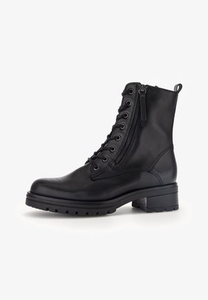 Gabor, Bottines à plateau - black