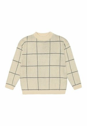 JACQUARD  - Stickad tröja - angora check aop
