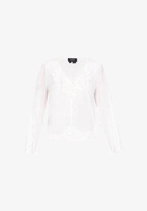 usha, Overhemdblouse - white