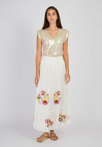 Derhy ALBERTINE - Faltenrock - off white